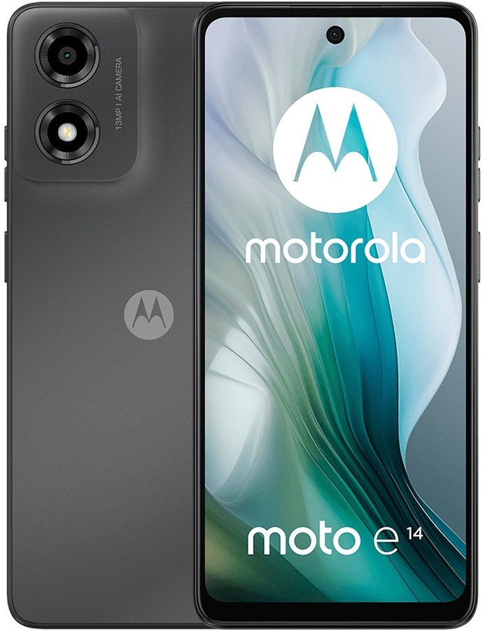 Motorola Moto E14 XT-2421-13 64GB 2GB RAM Dual SIM Tela 6.56