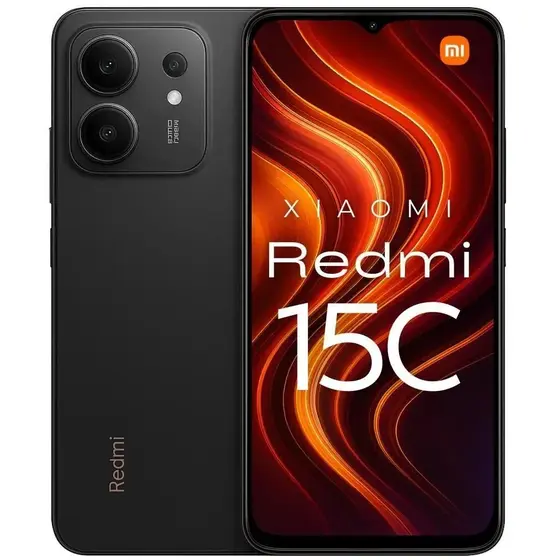 Xiaomi Redmi 15C 256GB 16GB RAM 4G Preto, 6,9" 120Hz  50MP  6000mAh
