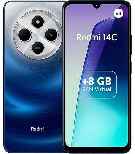 Smartphone Xiaomi Redmi 14C Azul Astral (Azul) 4GB RAM 128GB ROM