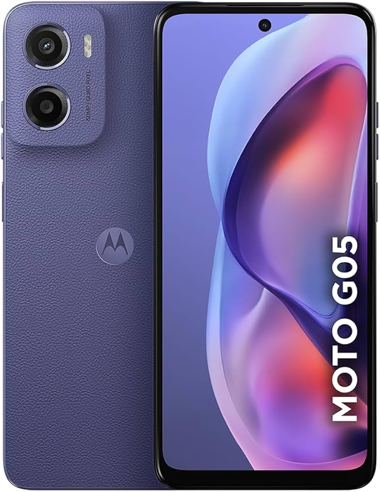 Smartphone Motorola Moto g05 - 128GB 12GB (4GB RAM + 8GB Ram Boost)