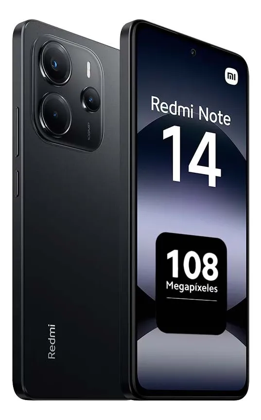 Xiaomi Redmi Note 14 128GB - 6GB Ram (Black) Preto