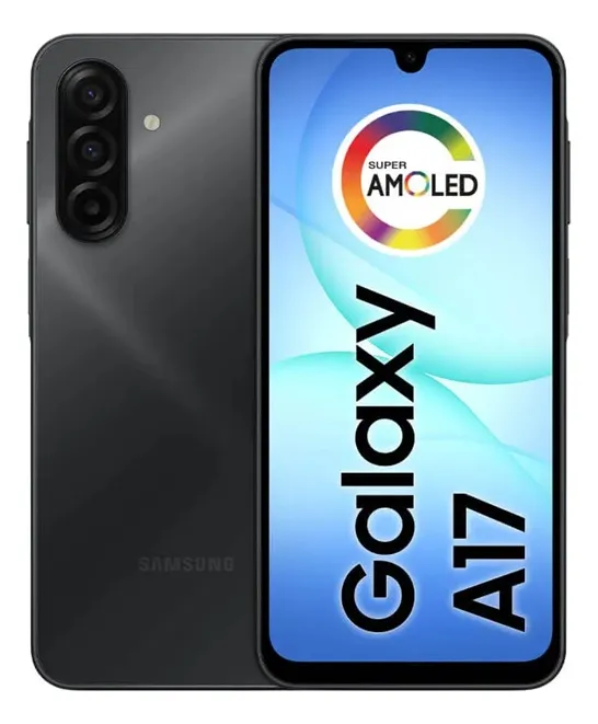 Celular Samsung Galaxy A17 Com Ia, 128gb, 8gb Ram, Câm De 50mp, Tela De 6.7 , Nfc, Ip54 - Preto